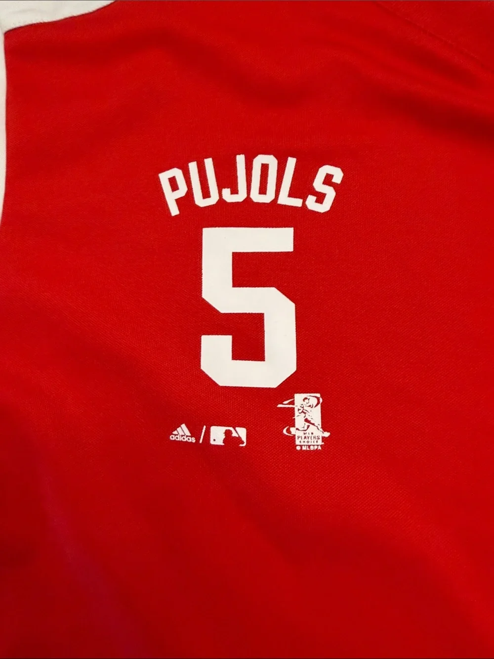 Vintage MLB Adidas St Louis Cardinals Albert Pujols Jersey Shirt Youth L GUC ⚾️